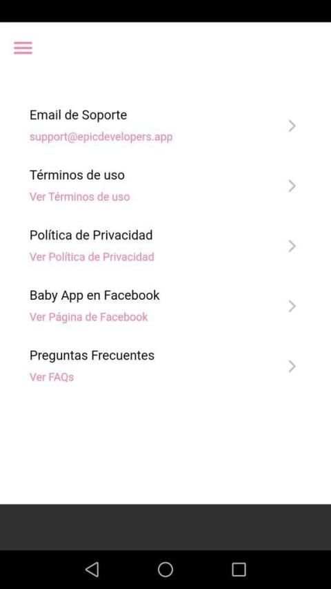 Baby App screenshot 1