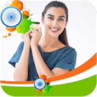 India Independence Day Photo Frames: Indian Flag