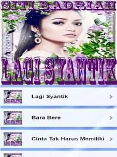 Lagu Syantik Edisi Terbaru screenshot 1