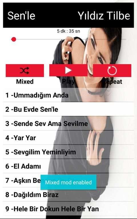 Yıldız Tilbe Şarkıları İnternetsiz screenshot 1