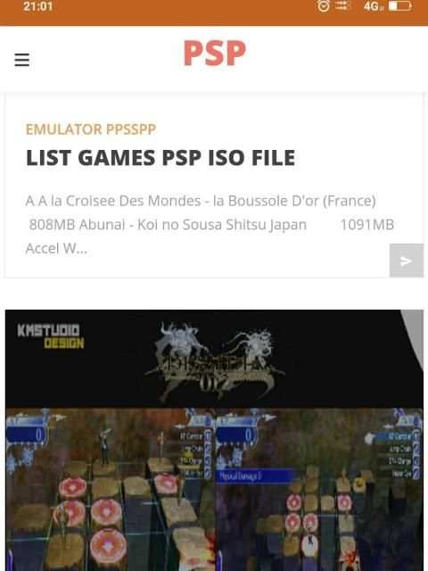 Games PSP Terbaru screenshot 1