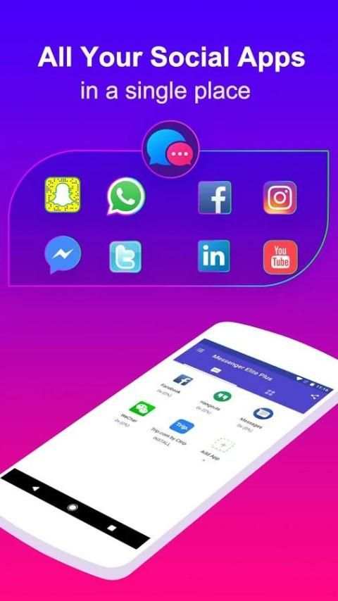 Messenger Elite Plus - Messenger App screenshot 5