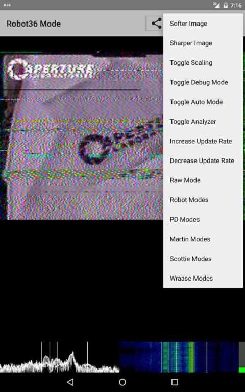 Robot36 - SSTV Image Decoder स्क्रीनशॉट 1