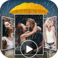 Rainy Photo Video Maker logo