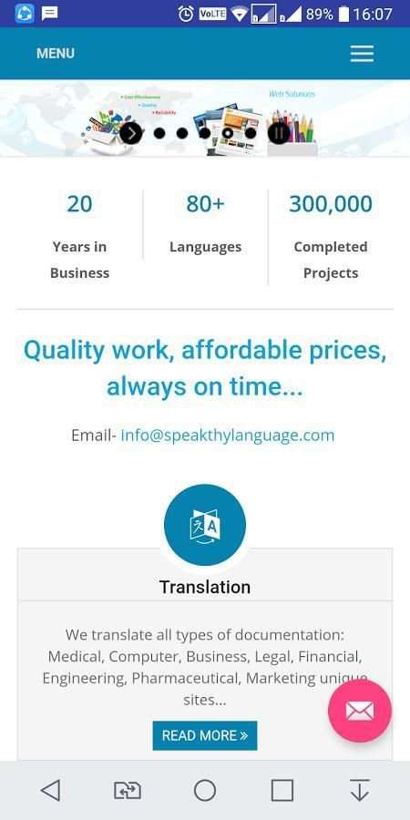 Human Translation Service screenshot 4