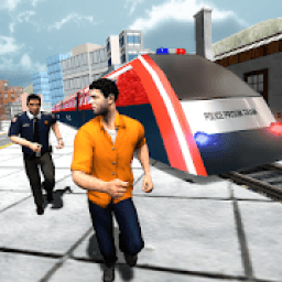 Police Train Driver Prison Transport Simulator 3D आइकन
