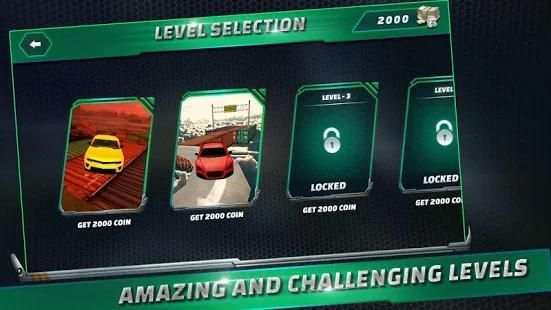 Impossible Car Racing On Amazing Tracks 2018 screenshot 5