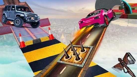 Impossible Car Racing On Amazing Tracks 2018 screenshot 6