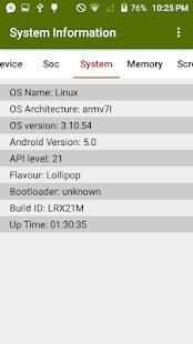 System Information screenshot 3