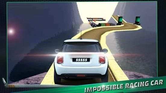 Impossible Car Racing On Amazing Tracks 2018 screenshot 3