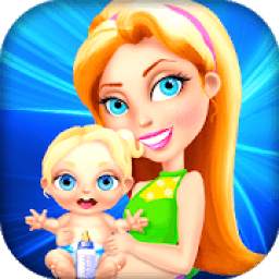 Best Mom Baby Caring Game 2018: Busy Day Simulator 1.0