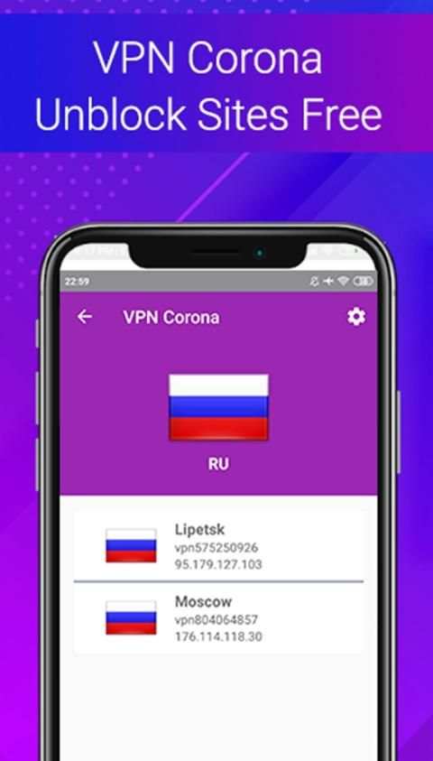 Corona VPN - Unblock Websites स्क्रीनशॉट 4