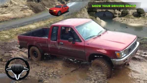 US Offroad Pickup Truck Simulator 3D screenshot 1