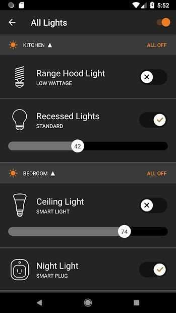 Brilliant - Smart Home Control स्क्रीनशॉट 2