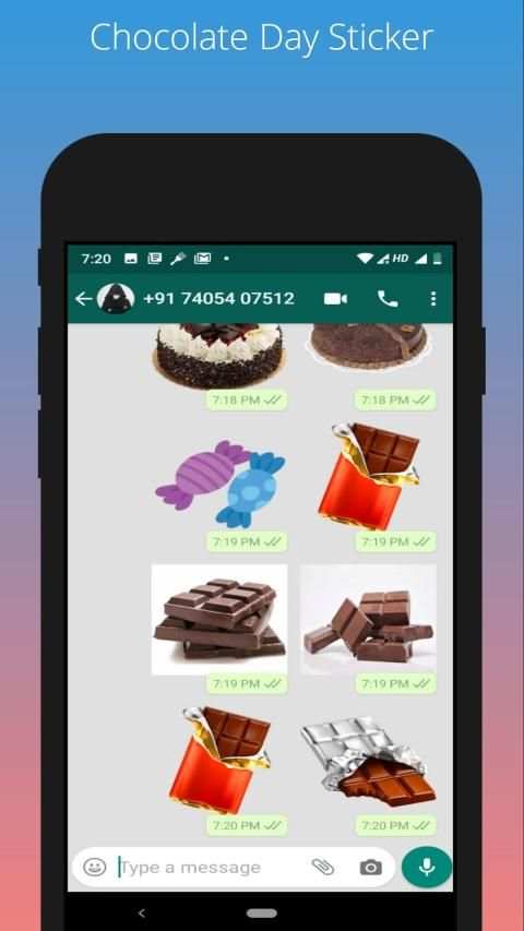 chocolate Day Stickers For Whatsapp screenshot 6