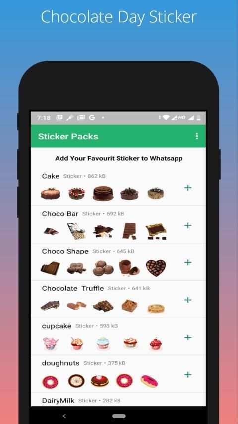 chocolate Day Stickers For Whatsapp screenshot 5