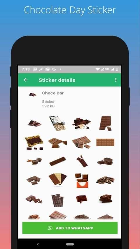 chocolate Day Stickers For Whatsapp screenshot 2