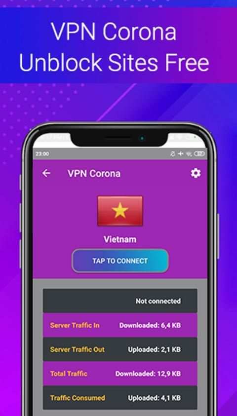 Corona VPN - Unblock Websites स्क्रीनशॉट 3
