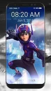 Big Hero 6 HD Wallpapers Lock Screen screenshot 5