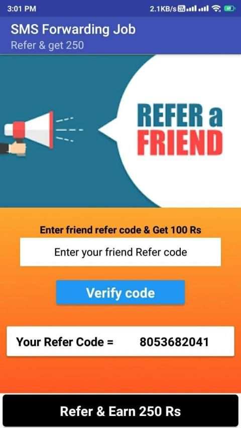 SMS Forwarding Job - Earn Money by SMS Sending स्क्रीनशॉट 3