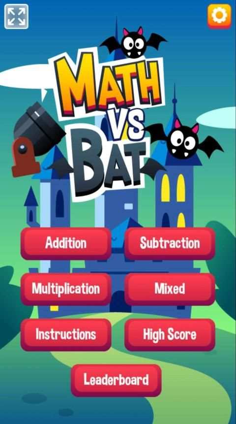 Math vs Bat Game Maths Learning Game screenshot 8