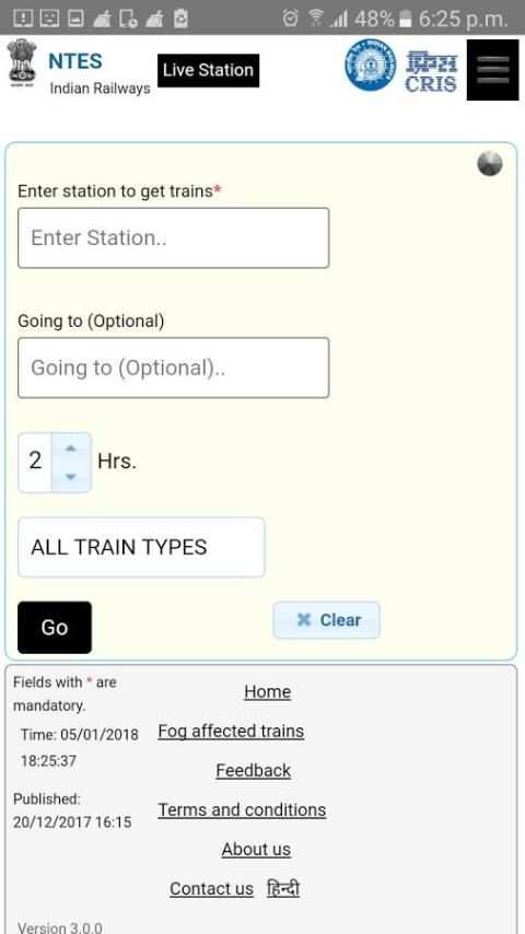 Bhartiya Rail-Indian Train Enquiry App screenshot 4