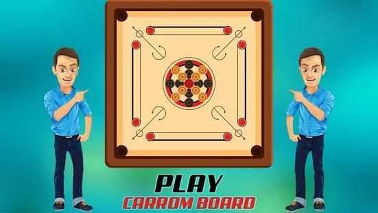 Real Carrom Pro 3D Deluxe : Free Carrom Board Game screenshot 4
