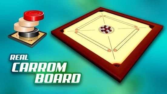 Real Carrom Pro 3D Deluxe : Free Carrom Board Game screenshot 3