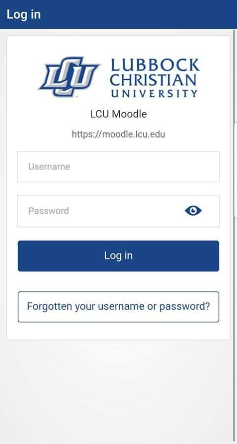 LCU Moodle स्क्रीनशॉट 2