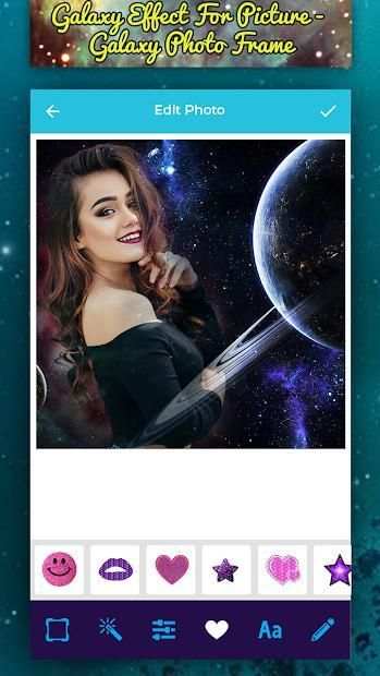 Galaxy Effects For Pictures - Galaxy Photo Frames स्क्रीनशॉट 3