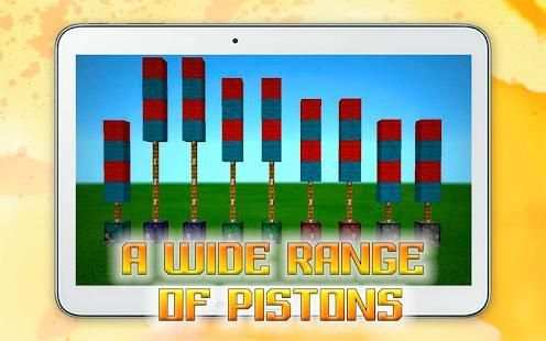 Pistons mod for MC PE screenshot 3