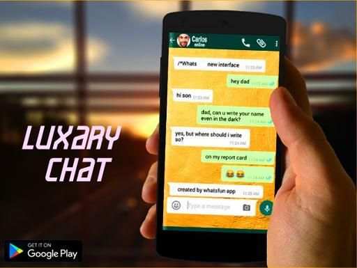 Golden whats-apps luxury 2018 screenshot 2