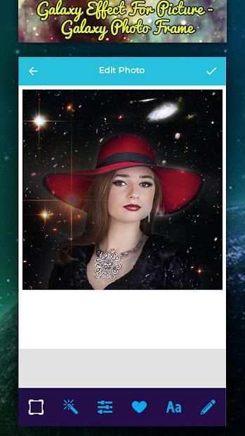 Galaxy Effects For Pictures - Galaxy Photo Frames स्क्रीनशॉट 1