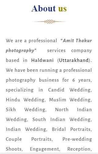 Amit Thakur Photography screenshot 5