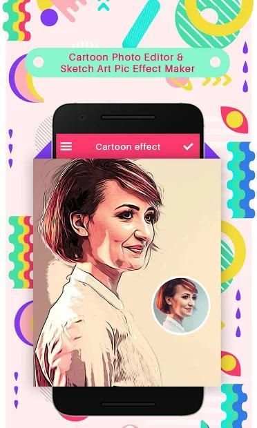 Cartoon Photo Editor & Sketch Art Pic Effect Maker screenshot 1