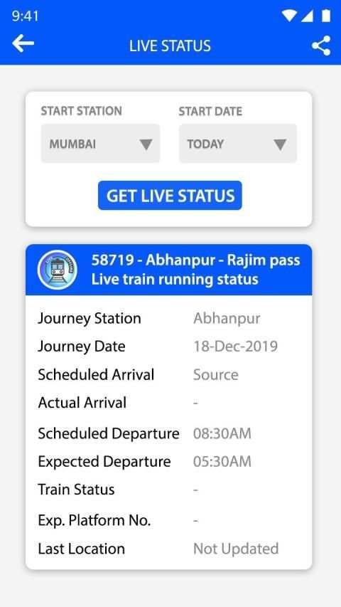 Indian Railway Train Live PNR status screenshot 5