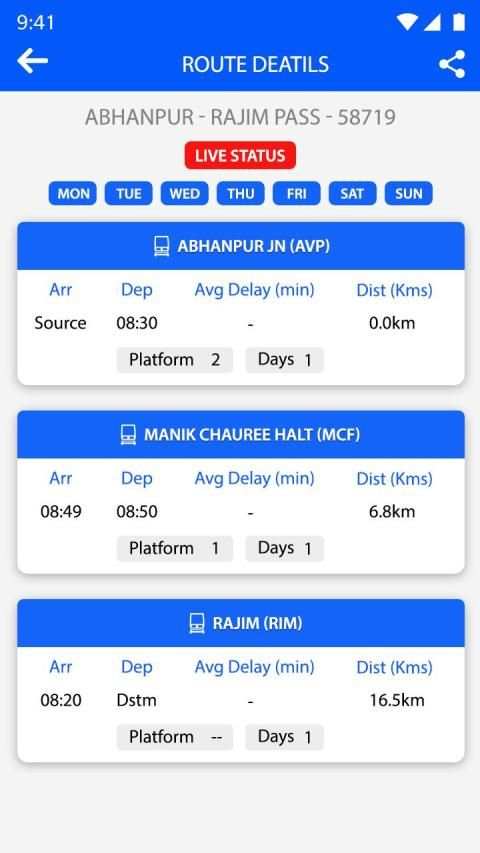 Indian Railway Train Live PNR status screenshot 3
