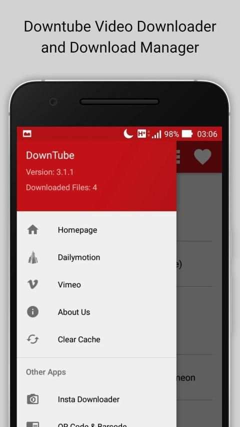 DownTube Free Video Downloader स्क्रीनशॉट 8