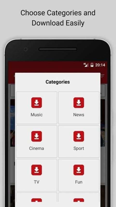 DownTube Free Video Downloader स्क्रीनशॉट 4