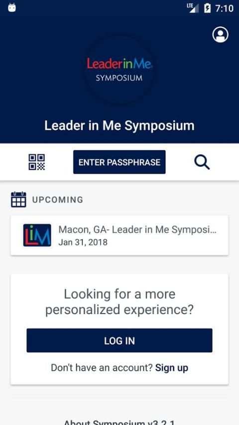 Leader in Me Symposium screenshot 2
