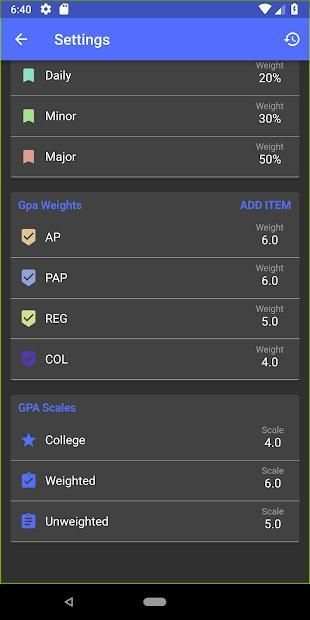 GPAce GPA Calculator скриншот 4