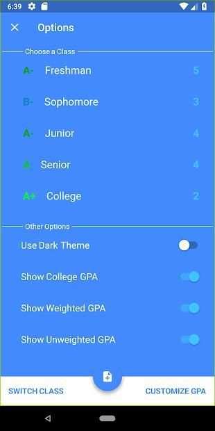GPAce GPA Calculator скриншот 6