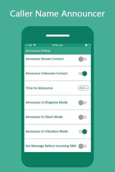 Caller Name Announcer - Caller Name Ringtone screenshot 2