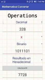Convertidor Matematico скриншот 3