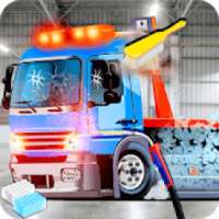 Truck Wash & Workshop Gas Station - Kids Game logo