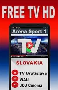 TV Slovakia : Live Programs Free TV Sat Guide screenshot 1