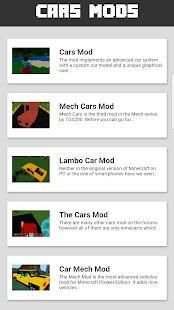 Cars MOD for MCPE screenshot 6