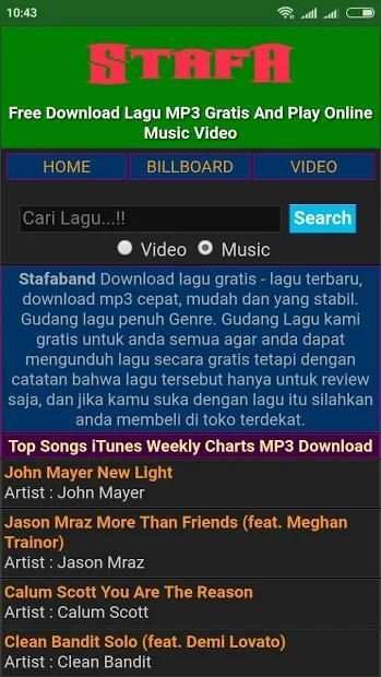Stafaband screenshot 3