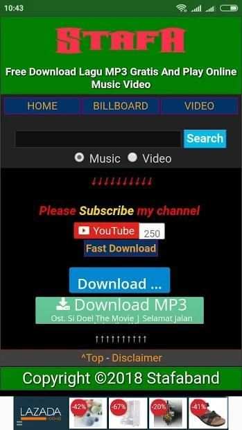 Stafaband screenshot 1
