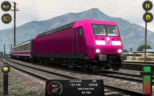 Euro Train Simulator Rail Driving 3D स्क्रीनशॉट 8